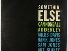 Cannonball Adderley - Somethin' Else LP -Blue Note BLP 1595 Mono RVG NY USA VG+