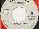 DEAN COURTNEY I’ll Always Need You / Tammy RCA Original 1967 northern soul 45
