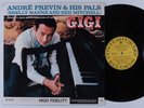 ANDRE PREVIN & HIS PALS Modern Jazz Performances of Gigi CONTEMPORARY LP NM