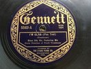 SIOUX CITY SIX FEATURING BIX - ‘I’M GLAD’ GENNETT 5569, RARE JAZZ CLASSICS