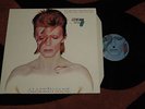 David Bowie Aladdin Sane RARE uk photo label Vinyl 1990 LP Record