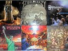 Heavy Metal - War & Battle, 6 Vinyl Record Lot, 4 LP, 1 EP, 1 DLP, All 1st Press