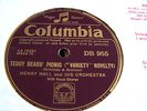 HENRY HALL AND HIS ORCHESTRA - TEDDY BEARS PICNIC - HUSH HUSH -  DB 955 78rpm EX
