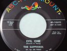 HIGH GRADE Northern Soul THE SAPPHIRES Evil One 1965 ABC Paramount 45-10693