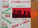 THE BEATLES 1965 Talk Album ED RUDY INTERVIEWS US TOUR LP Vinyl I-N-S RADIO NEWS