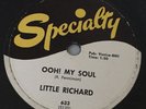 OOH MY SOUL by LITTLE RICHARD  -78rpm / ROCK & ROLL  / DOO-WOP