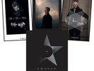 DAVID BOWIE - BLACK STAR DELUXE LIMITED EDITION CLEAR VINYL & 3 LITHOGRAPHS