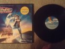 Back To The Future Soundtrack 1985 Vinyl LP MCA-6144 4498 1st Press Huey Lewis +