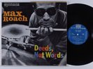 MAX ROACH Deeds, Not Words RIVERSIDE 12-280 LP promo