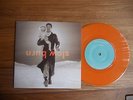 SP DAVID BOWIE COLORED ORANGE VINYL SLOW BURN/WOOD JACKSON  SONY 2002
