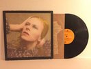 DAVID BOWIE-HUNKY DORY LP W/INNER LYRIC SLEEVE RARE ORANGE RCA LSP-4623 VG