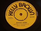 KELLY BROWN - Hustle Down  superb R&B/FUNK Afro Kenya 45 HEAR