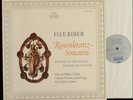 Biber Rosenkranz-Sonaten Archiv LP 2708 012 Eduard Melkus Sonatas of the Rosary