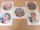 DAVID BOWIE VERY RARE COMPLETE ORIGINAL UK 1984 BIOPIC 5 x PICTURE DISC LP SET