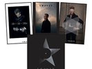 David Bowie Blackstar Clear Vinyl LP plus set of 3 Lithographic prints