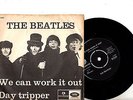 BEATLES 7'' PS We Can Work it Out  Denmark NICE CONDITION R 5389 Danish RARE 45