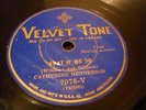 BLUES EVA TAYLOR Wipe 'Em Off/CATHERINE HANDERSON What If We Do VELVETONE 7076