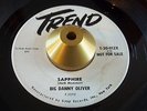 Big Danny Oliver -Sapphire- Black Rocker R&B 45 on Trend - Hear