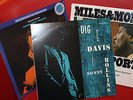 MILES DAVIS 3 LPs 'Round About Midnight, Dig, and Monk at Newport