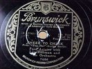 FRED ASTAIRE sings:TOP HAT Movie:Cheek to Cheek   BRUNSWICK 78