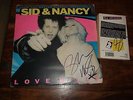 SID AND NANCY SOUNDTRACK SEX PISTOLS GLEN MATLOCK SIGNED ALBUM BOOK