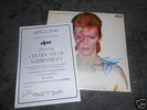 DAVID BOWIE aladdin sane signed album and outer cover