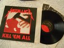 METALLICA KILL 'EM ALL LP VINYL
