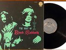 BLACK SABBATH The Best Of 1971 Japan ONLY VERTIGO OG press Big Swirl MINT Psych