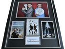 The Proclaimers SIGNED FRAMED Huge Photo Autograph display Music Memorabilia COA