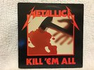RARE   METALLICA   KILL 'EM ALL   1983 ORIGINAL MEGAFORCE   EX VINYL