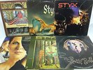 Styx LP Vinyl Record Lot: Crystal Ball The Grand Illusion Pieces of Eight +++
