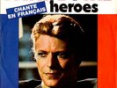 DAVID BOWIE heroes / v-2 schneider 45RPM PB 9167 orig. 1977 SUNG IN FRENCH