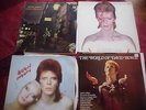DAVID BOWIE 4 stuk vinyl 1970/1973 Decca RCA  Aladdin Sane Ziggy Stardust