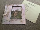 LED ZEPPELIN IV - 1971 LP LATE 70'S GERMAN PRESSING WITH INNER SLEEVE EX
