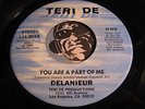 DELANIEUR Rare Modern Soul 45 Teri De #0014 You Are A Part Of Me / Leaving