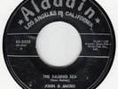 JOHN & JACKIE -RAGING SEA ORIGINAL ALADDIN 45 #3425 - RARE ROCKABILLY NM HEAR IT