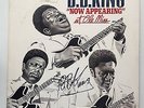 B.B. KING SIGNED LIVE 