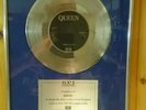 QUEEN RADIO GAGA BPI AWARD