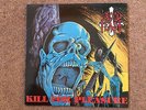 BLOOD FEAST – KILL FOR PLEASURE – 12” LP RECORD (RARE CLEAR PRESS 1987)