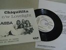ABBA-CHIQUITITA-LOVELIGHT-PROMO FIRST EDITION, México RCA Ultra rare¡¡