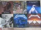 6 LP`s METALLICA,IRON MAIDEN,FAITH NO MORE,SAVAGE GRACE,SACRED RITE ,Rarität
