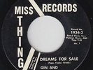 Northern/Sweet Soul 45 - Gin & The Gents - Dreams For Sale - Miss Thing - mp3