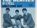 BEATLES 45 PS PICTURE SLEEVE AND I LOVE HER WEST COAST CAPITOL 5235