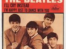 BEATLES 45 PS PICTURE SLEEVE ILL CRY INSTEAD DANCE EAST COAST EC CAPITOL 5234