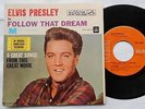 ELVIS PRESLEY Follow that dream EP 1969 CANADA ORANGE LABEL P/S 45 EPA-4368 OST