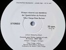 Bach: Concertos - Tibor Varga / Andre Navarra **Private White Label Promo LP**