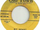 The Fi-Tones - Old Town 1042 - My Heart / My Faith ( Rare )