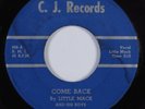 Blues 45 LITTLE MACK & HIS BOYS Come Back C.J. HEAR
