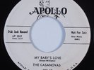 Doo Wop 45 CASANOVAS My Baby's Love APOLLO HEAR