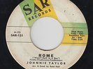 Northern Soul 45 - Johnnie Taylor - Rome (Wasn't Built In A Day) - SAR - mp3